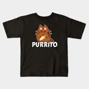 Purrito - Cat Burrito Kids T-Shirt